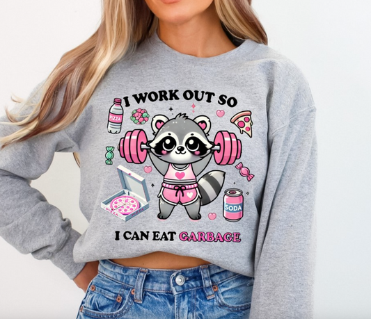 I workout so I can eat garbage, It's time to beast, DTF Fitness, Ready to Press