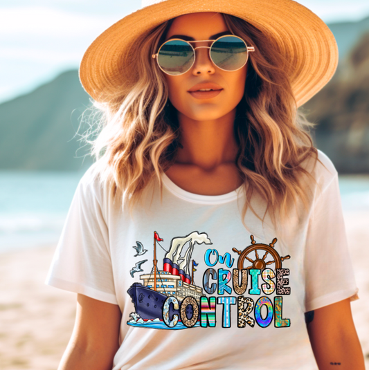 On Cruise Control Sublimation or DTF Transfers