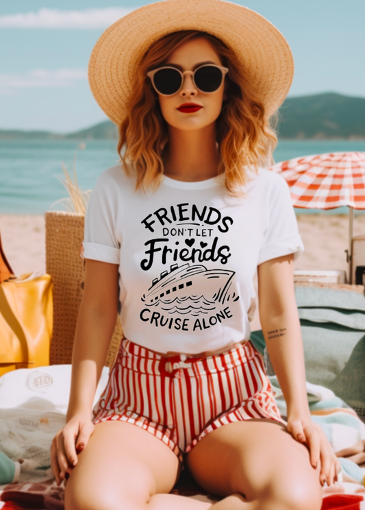 Friend Cruise Sublimation or DTF Transfers