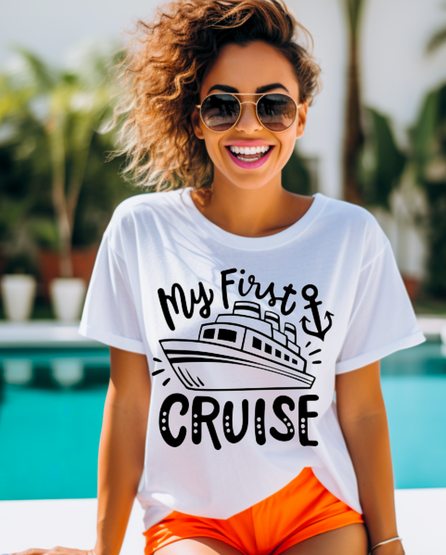 My First Cruise Cruise Sublimation or DTF Transfers