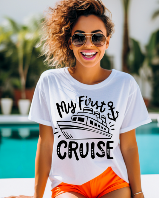 My First Cruise Cruise Sublimation or DTF Transfers