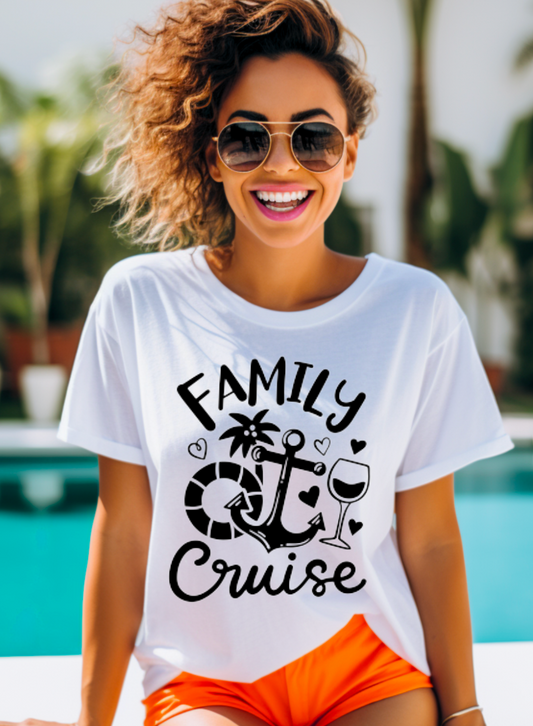 Family Cruise Sublimation or DTF Transfers
