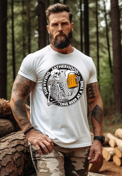 Surviving Fatherhood, Sublimation or DTF Transfer