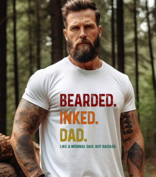 Bearded, Sublimation or DTF Transfer