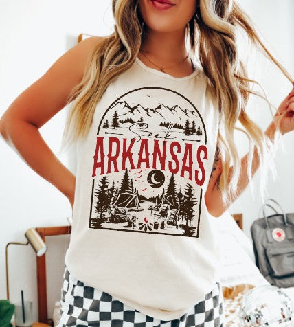 Arkansas Camping, Custom or DTF Transfers