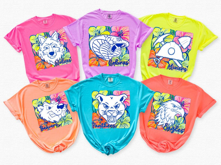 Pastel Beavers Sublimation or DTF Transfers
