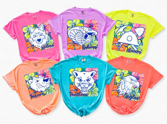 Pastel Beavers Sublimation or DTF Transfers