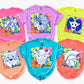 Pastel Bobcats Sublimation or DTF Transfers