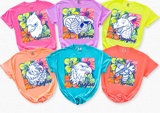 Pastel Leopareds Sublimation or DTF Transfers