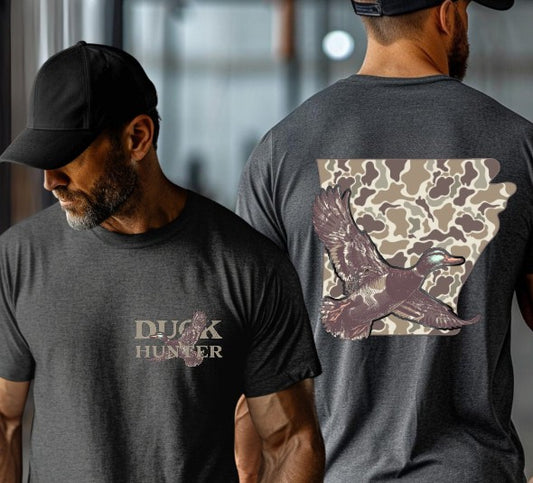 Arkansas Duck Camo with Pocket, Sublimation or DTF Transfer
