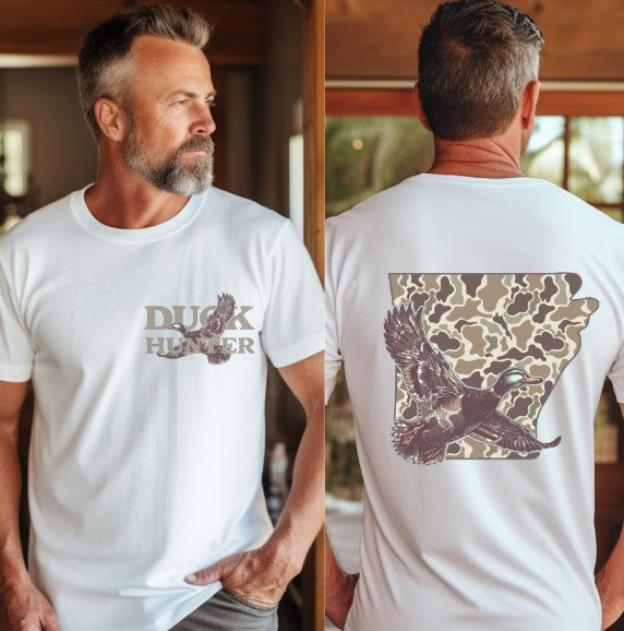 Arkansas Duck Camo with Pocket, Sublimation or DTF Transfer