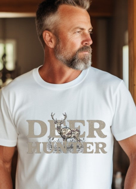 Deer Hunter, Sublimation or DTF Transfer