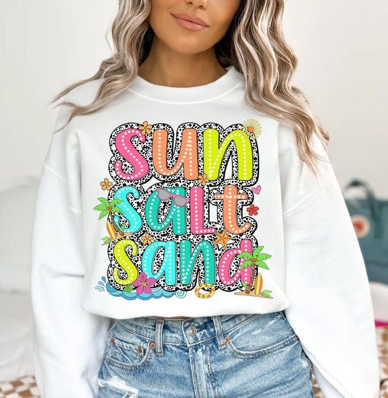Sun and Salt with Pocket Sublimation or DTF Transfers