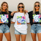 Pastel Wolves Sublimation or DTF Transfers