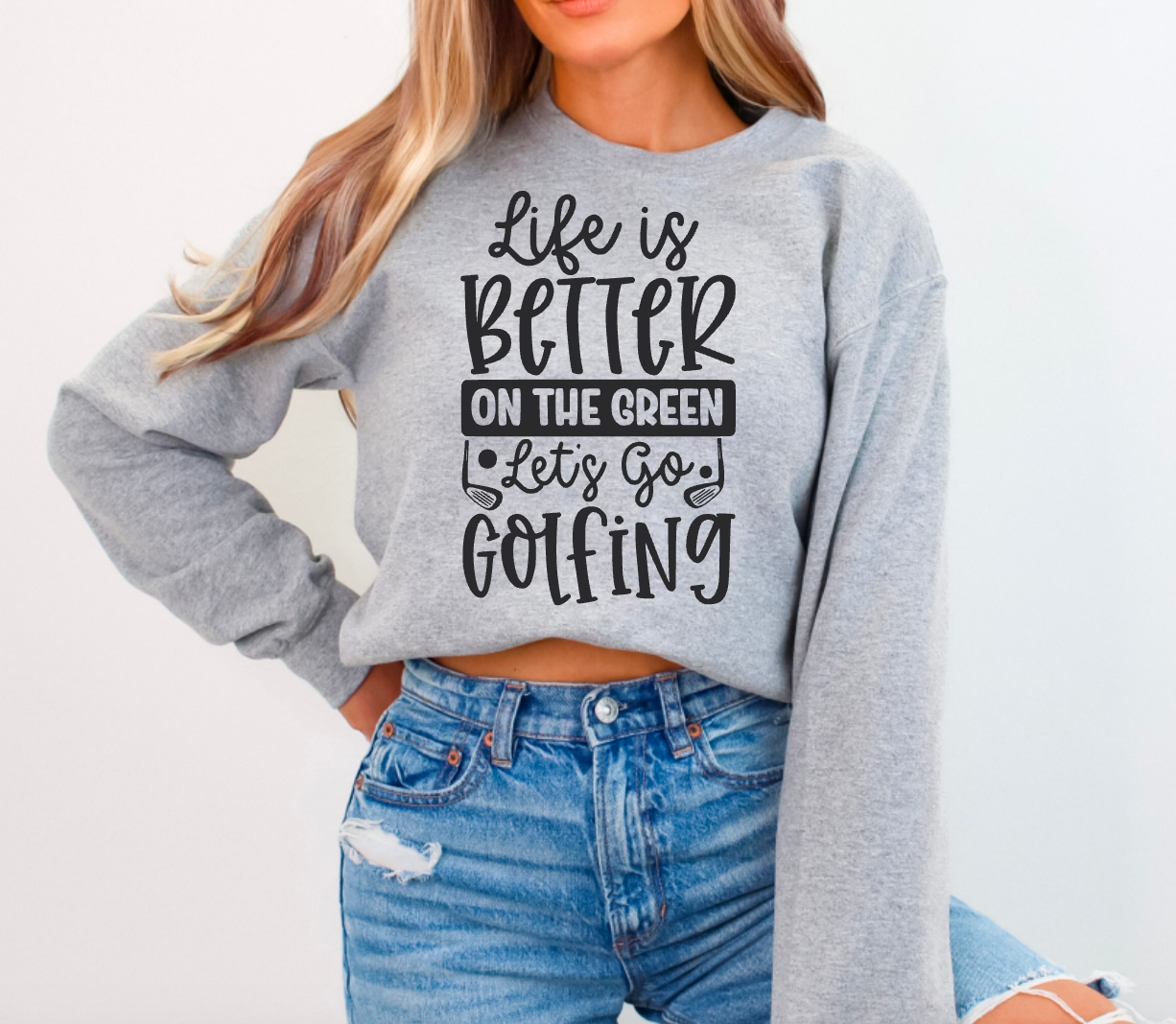 Let's Go Golfing, Ready to Press Sublimation or DTF Transfer