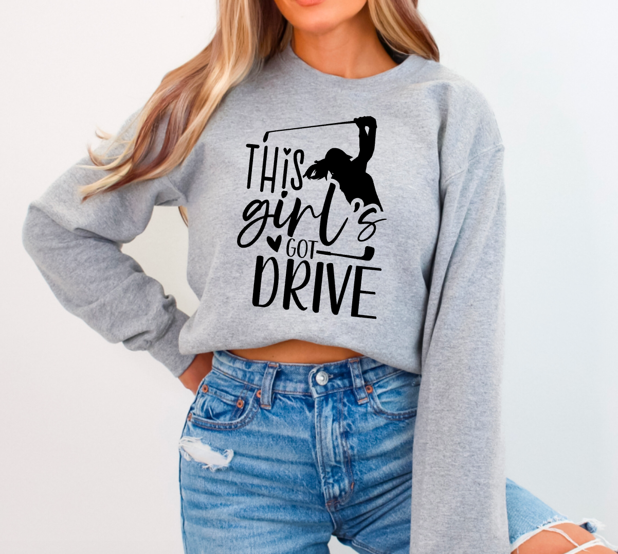 This girl's got drive Ready to Press Sublimation or DTF Transfer