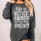 Let's Go Golfing, Ready to Press Sublimation or DTF Transfer