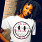 Golf Smiley Face, Ready to Press Sublimation or DTF Transfer
