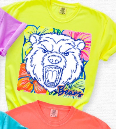Pastel Bears Sublimation or DTF Transfers