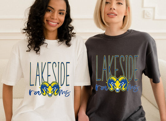 Rams Tall Sublimation or DTF Transfers
