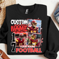 Football Picture Custom Sublimation or DTF Transfers