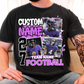 Football Picture Custom Sublimation or DTF Transfers