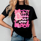 In October we wear pink Breast Cancer Sublimation or DTF Transfers