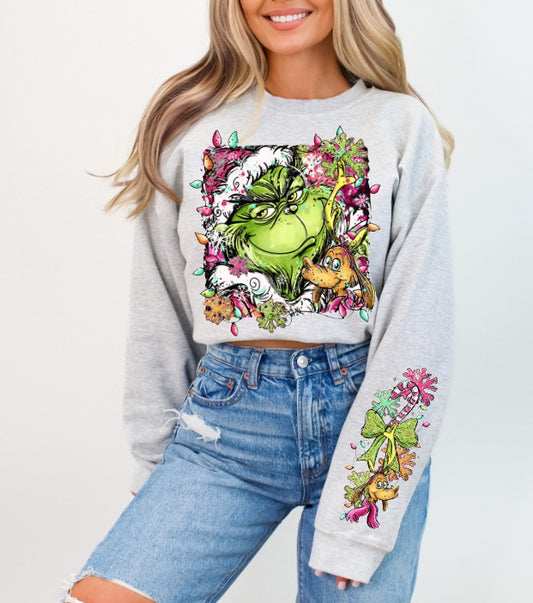 Green Guy with Sleeve DTF Transfers