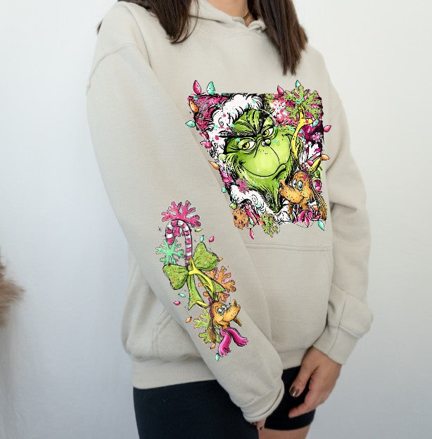 Green Guy with Sleeve DTF Transfers