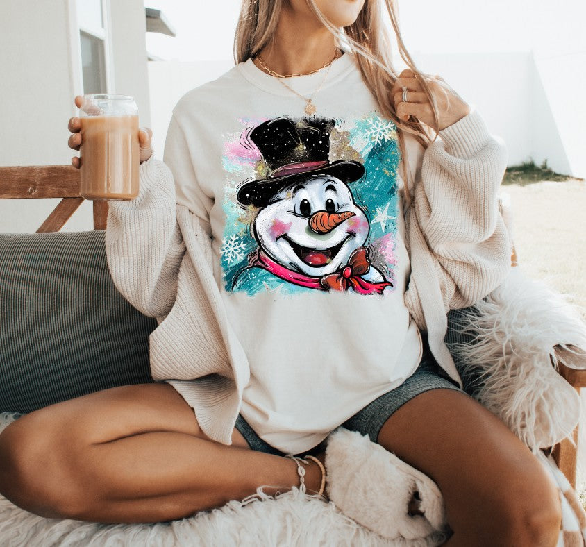 Snowman DTF Transfers