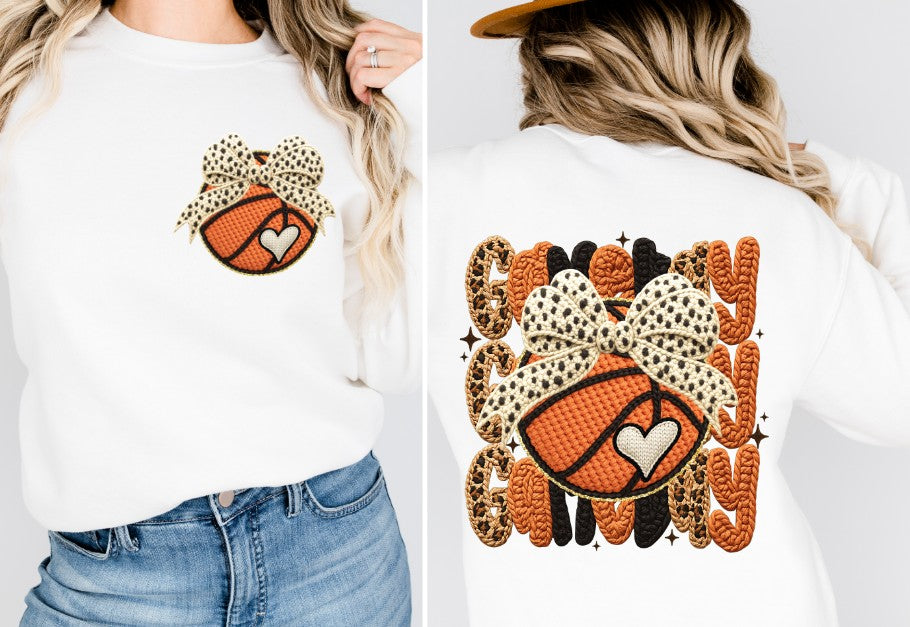 Basketball with Pocket DTF Transfers