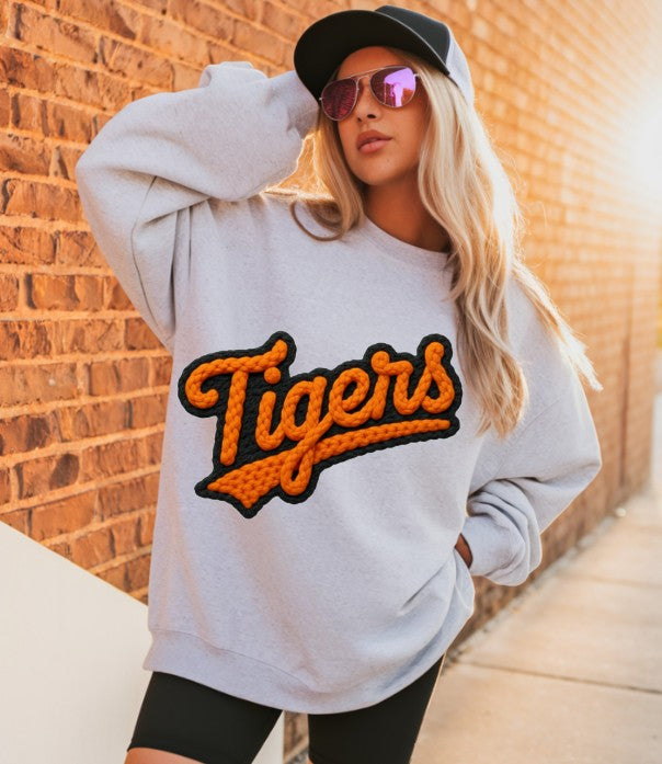 Custom School Mascot Yarn DTF Transfer, Ready to Press