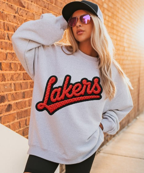 Custom School Mascot Yarn DTF Transfer, Ready to Press