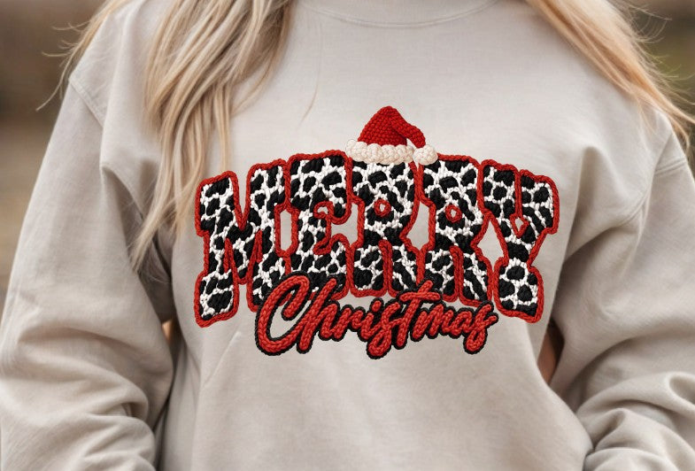 Merry Christmas, Christmas DTF Transfers