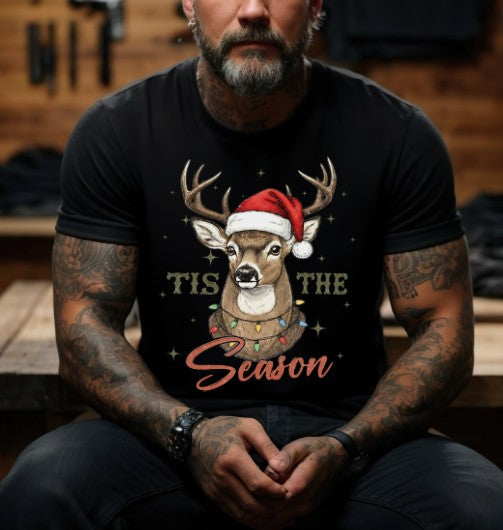 Deer Tis the Season, Christmas DTF Transfers