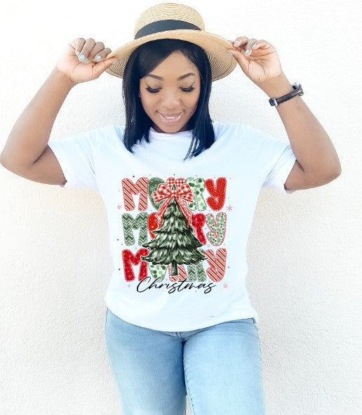 Merry Christmas, Christmas DTF Transfers