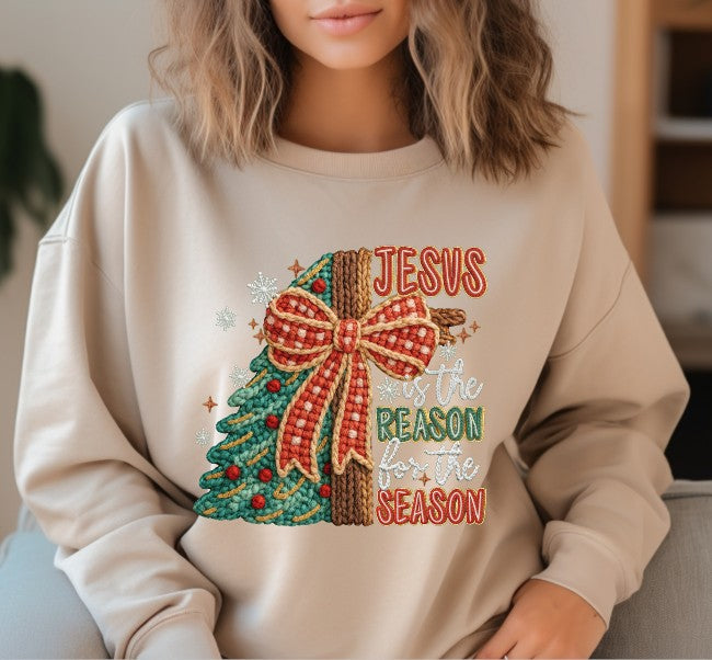 Jeus is the reason, Christmas DTF Transfers