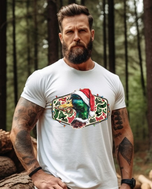 Duck, Christmas DTF Transfers