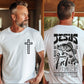 Jesus with pocket DTF Transfers