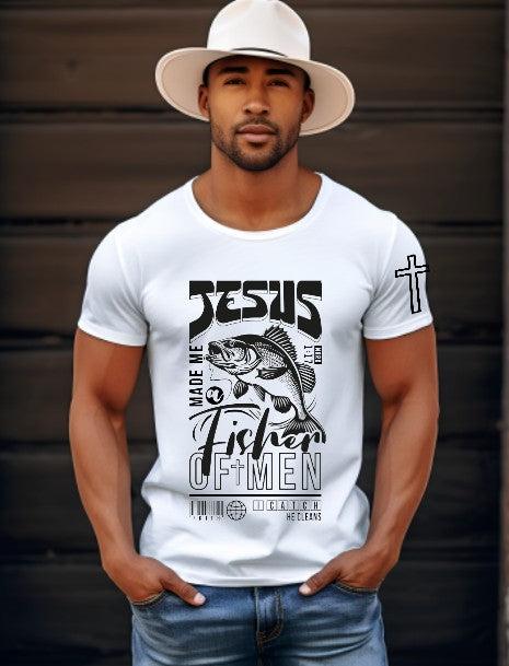 Jesus with pocket DTF Transfers