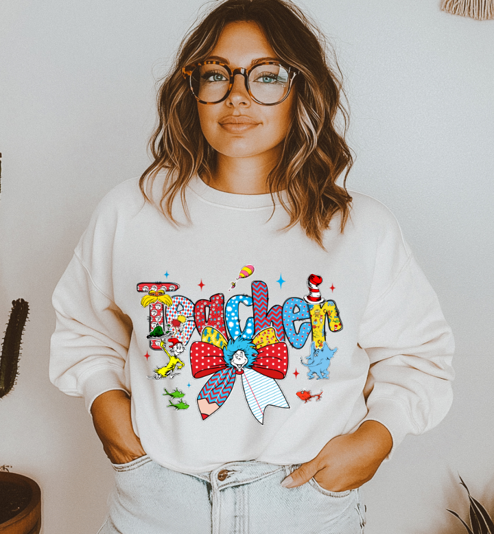 Thursday Drops - Teacher Read Across America DTF Transfers