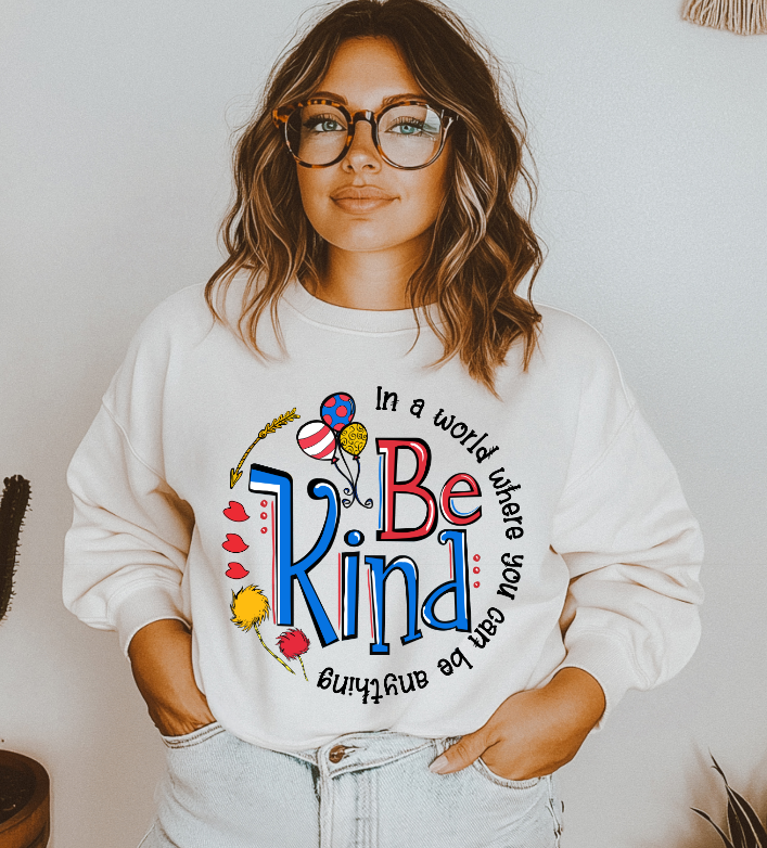 Thursday Drops - Read Across America Be Kind DTF Transfers