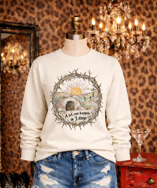 Thursday Drops - Alot can happen in 3 days DTF Transfers