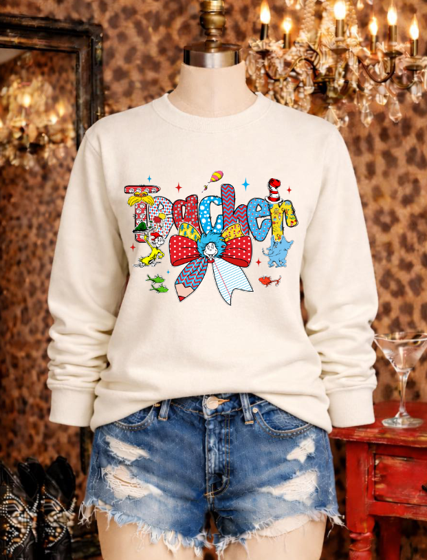 Thursday Drops - Teacher Read Across America DTF Transfers