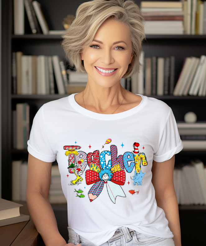 Thursday Drops - Teacher Read Across America DTF Transfers