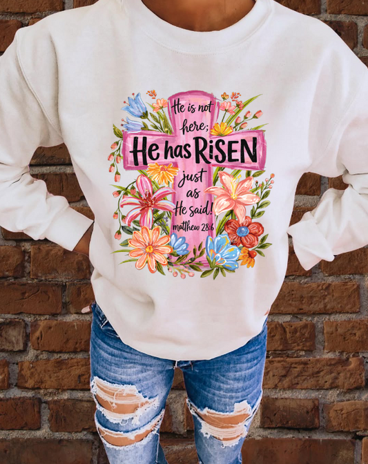 Tuesday Drops - He is Risen DTF Transfer