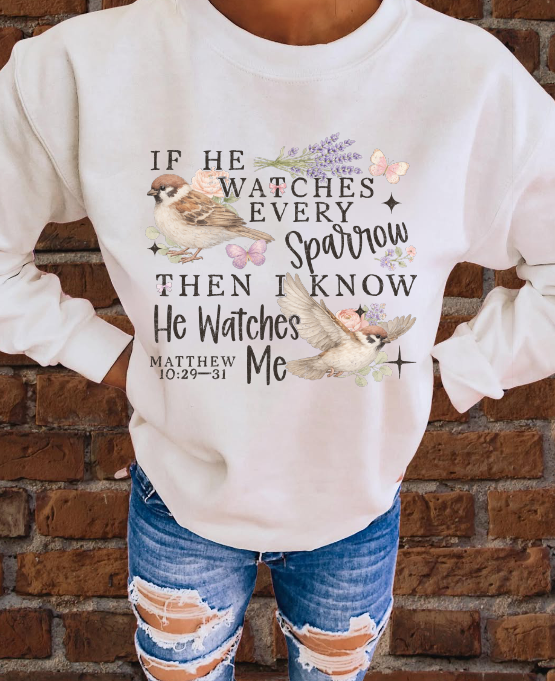 Tuesday Drops - He Watches Me DTF Transfer