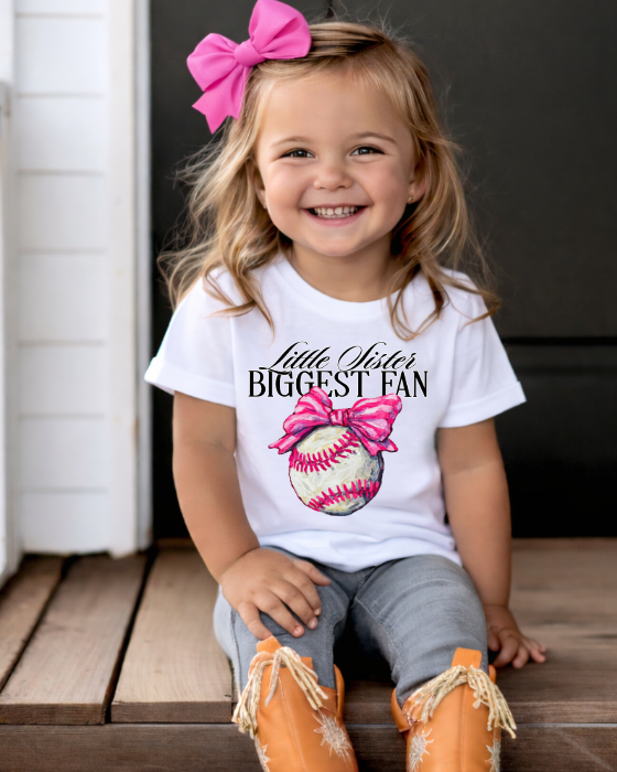 Tuesday Drops - Baseball Little Sister DTF Transfer