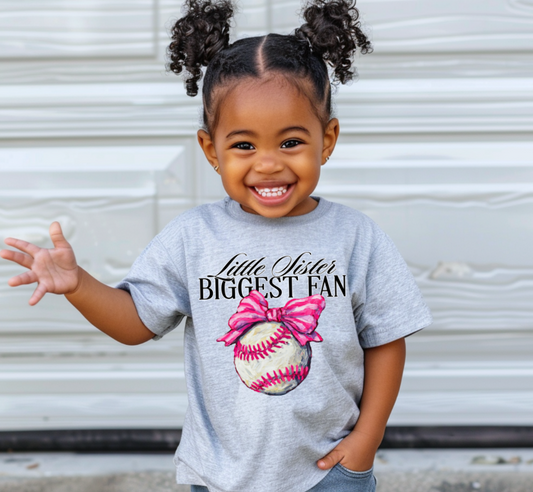 Tuesday Drops - Baseball Little Sister DTF Transfer