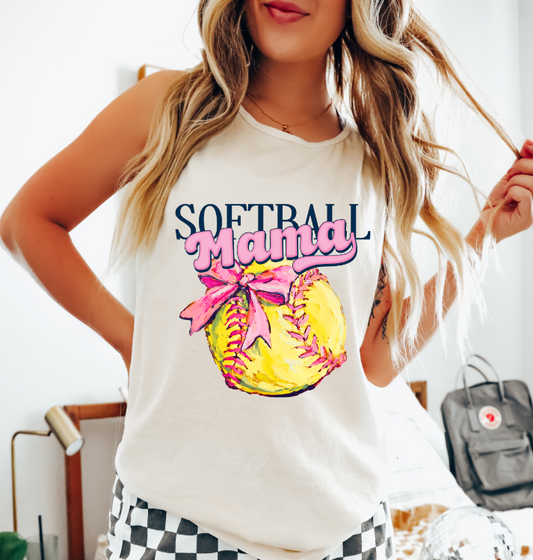 Tuesday Drops - Softball Mama DTF Transfer